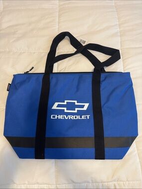 Blue Chevrolet Thermal Bag